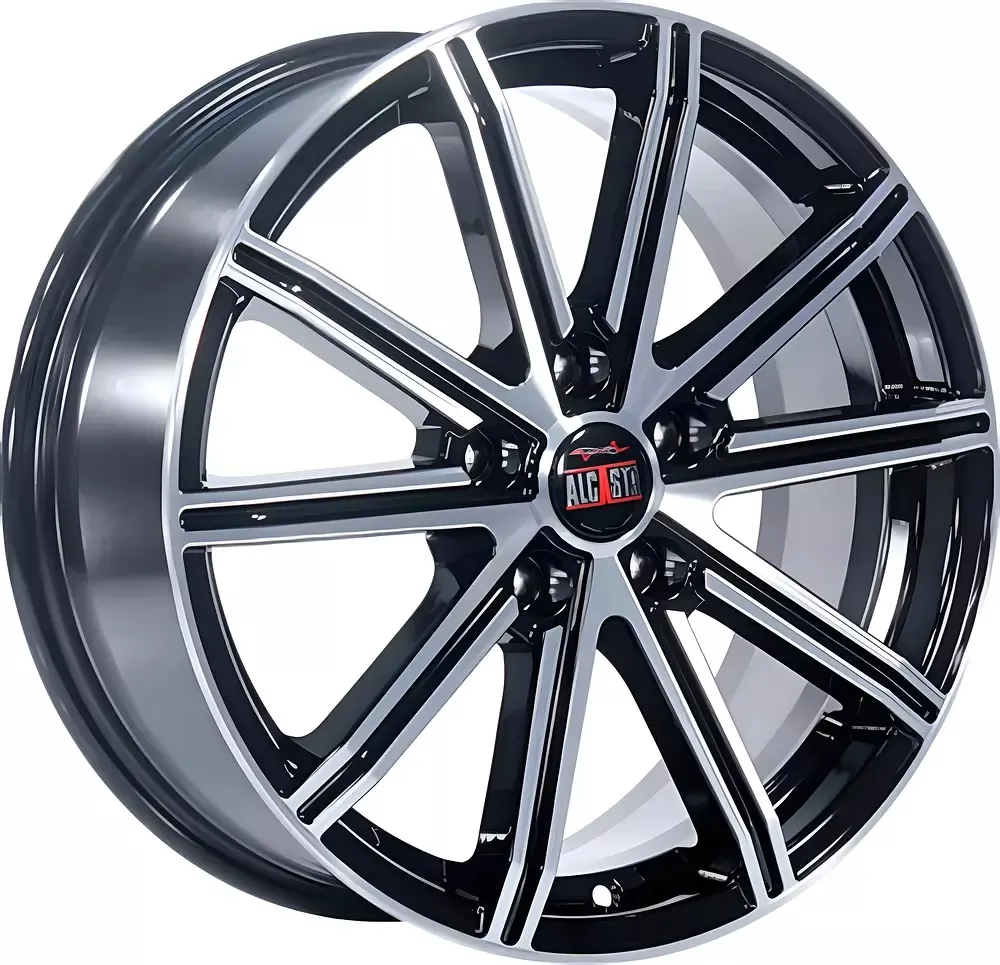 Диск Литой ALCASTA мод.M64 D16*6.5 PCD 5*114.3 ET46 DIA67.1  BKF  