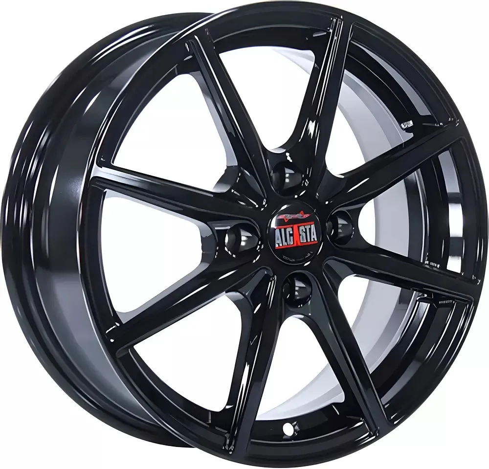 Диск Литой ALCASTA мод.M63 D15*6 PCD 4*100 ET46 DIA60.1  Black  