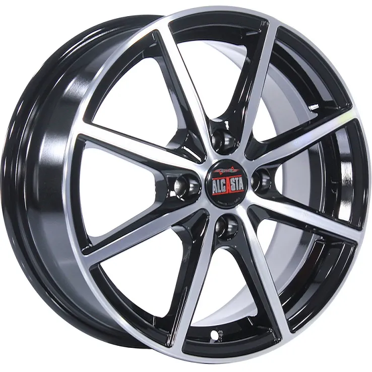 Диск Литой ALCASTA мод.M63 D15*6 PCD 4*100 ET46 DIA60.1  BKF  