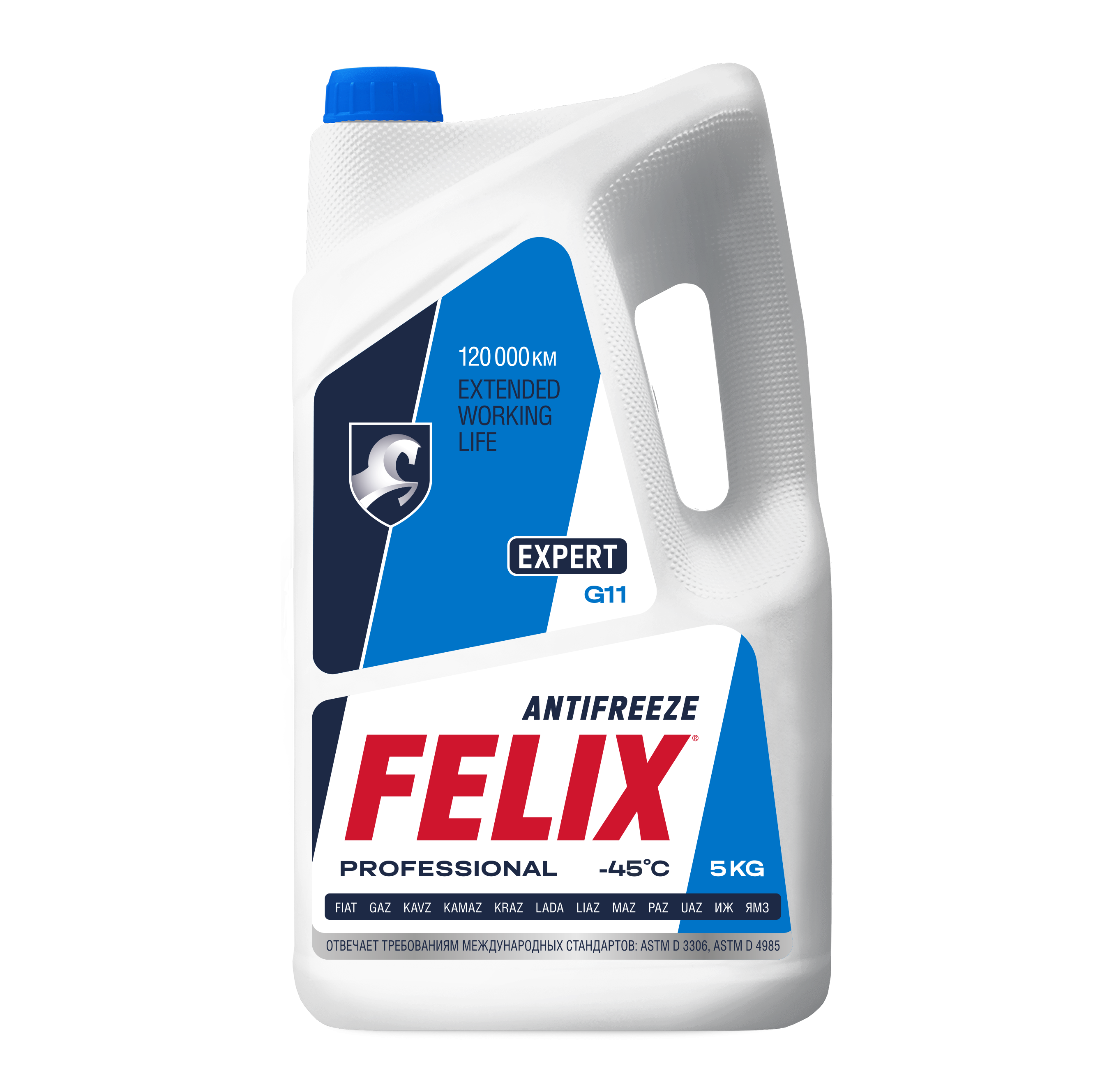 Антифриз FELIX Expert 5кг G-11 (синий) 